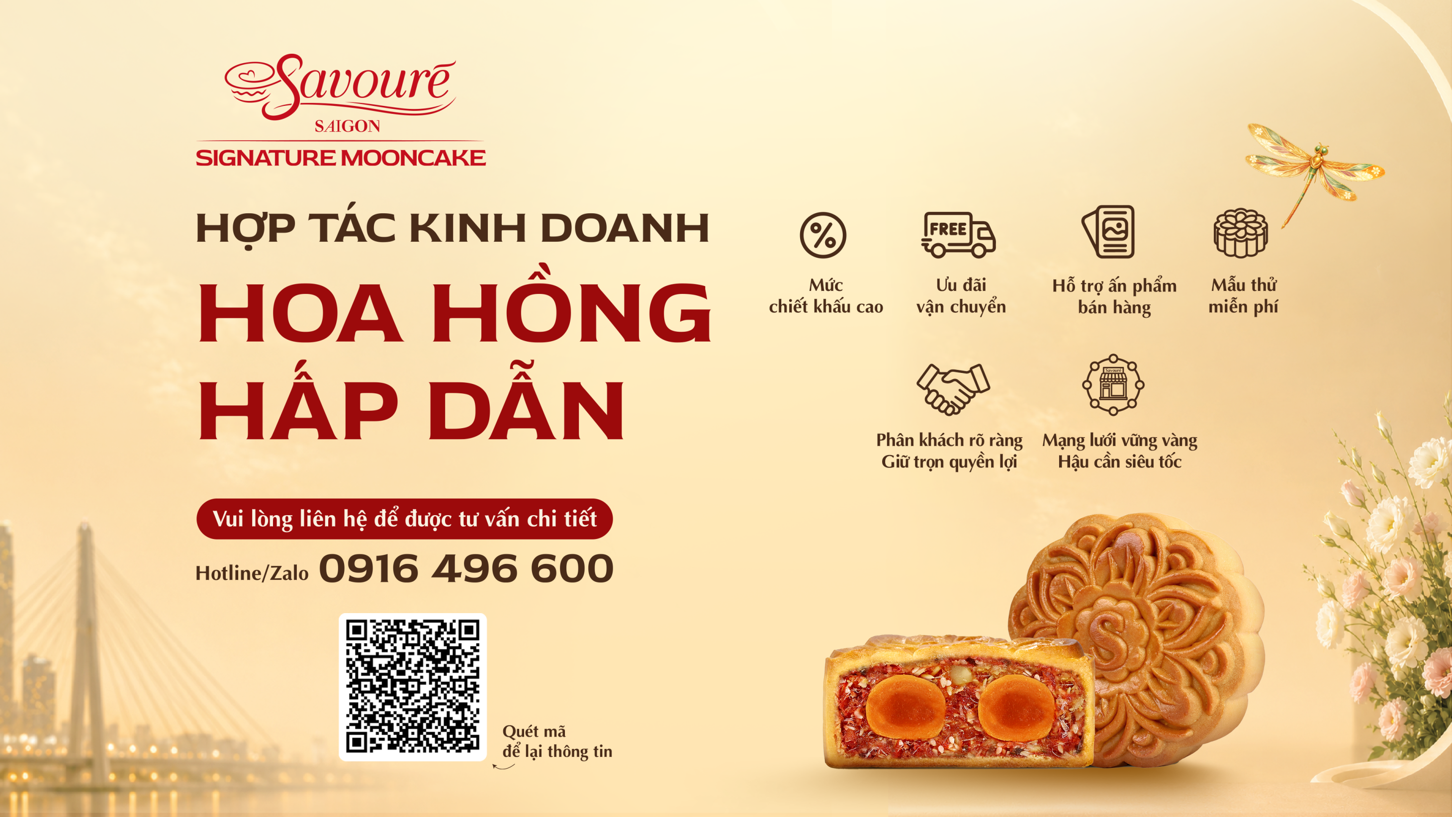 HỢP TÁC KINH DOANH MÙA TRUNG THU 2026 CÙNG SAVOURÉ 