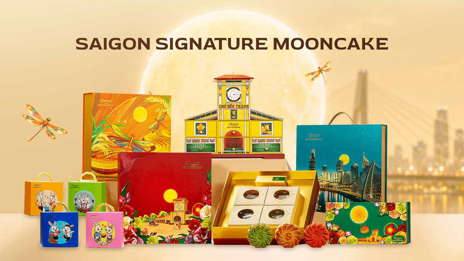 CHÍNH THỨC RA MẮT - BỘ SƯU TẬP SAIGON SIGNATURE MOONCAKE 2026