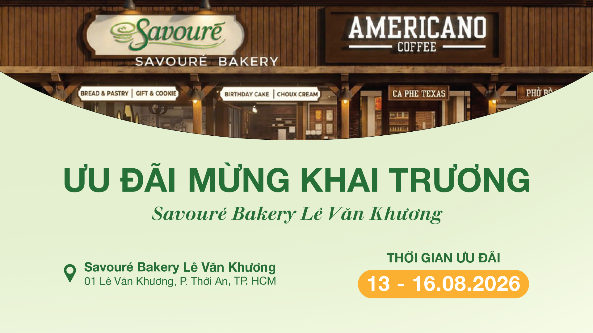 SAVOURÉ BAKERY x AMERICANO COFFEE: ĐÁNH DẤU SỰ HỢP TÁC TRÊN HÀNH TRÌNH MỚI!