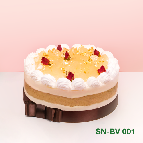 Bánh kem Vải Hồng Bá Tước